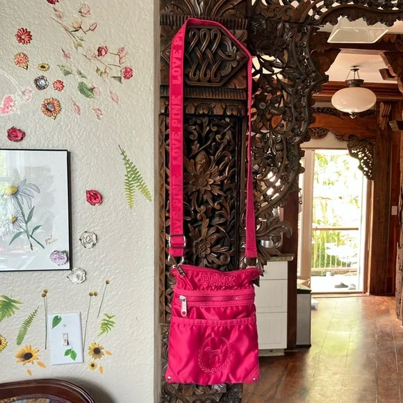 2010 Love Pink Victoria’s Secret Crossbody Bag - Picture 5 of 5